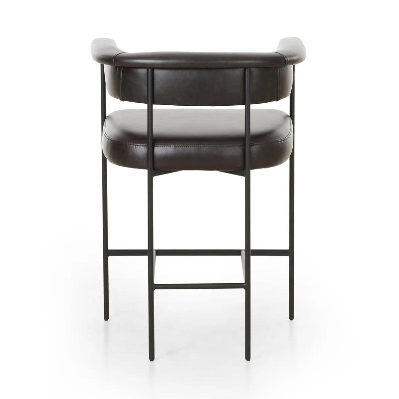 Lyssa Leather Bar & Counter Stool