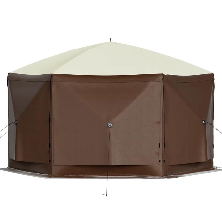 VEVOR Pop-up Camping Gazebo Screen Tent