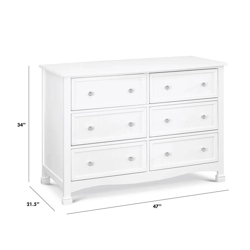 Kalani 6 Drawer 47" W Double Dresser