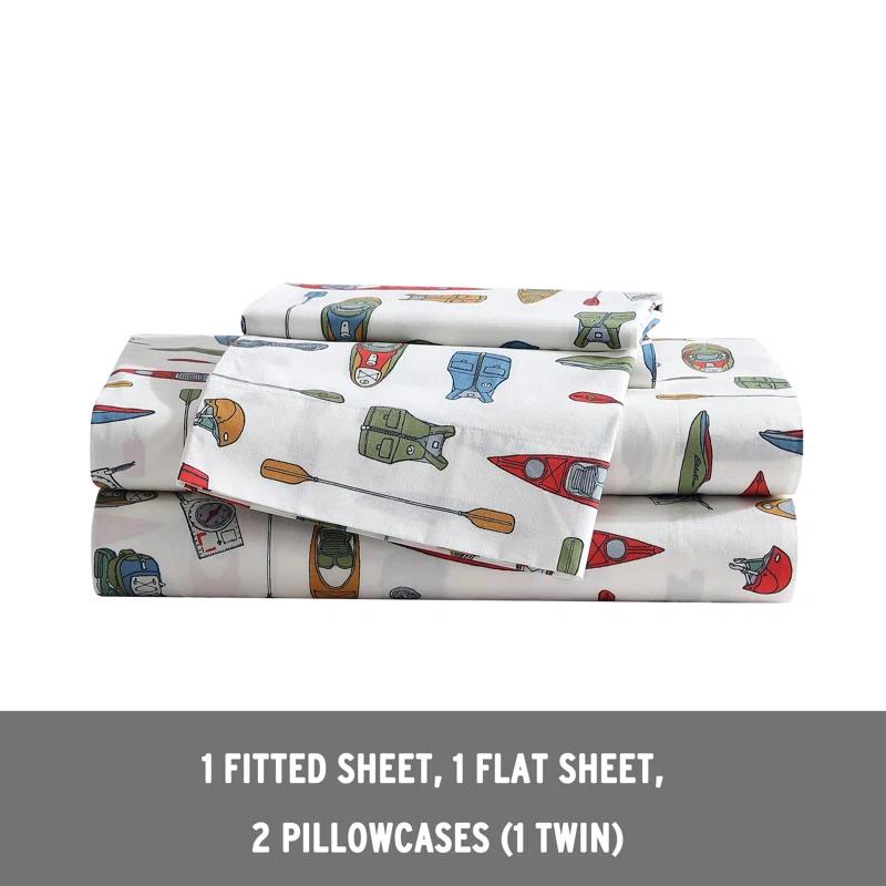 Eddie Bauer Eddie Bauer Printed Cotton Percale Sheet Sets