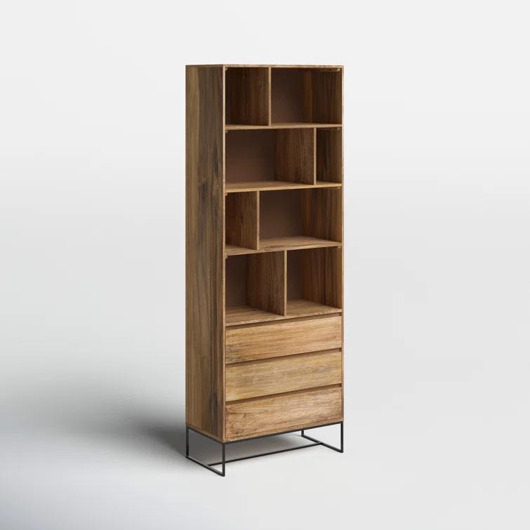 Ascent 86.5" H x 31.5" W Iron Standard Bookcase