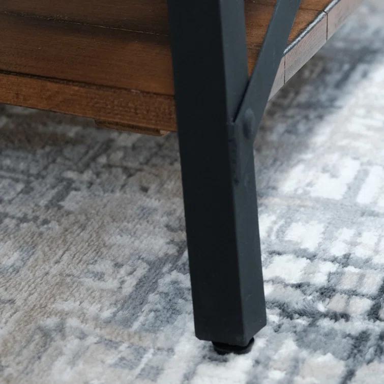 Sand & Stable™ Laguna Solid Wood Top Coffee Table