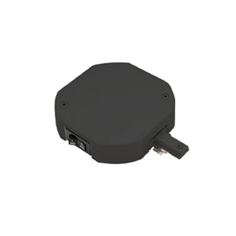 WAC Lighting Track Current Limiter with Live End  for Single Circuit H Track THL-HLE-1A-BK