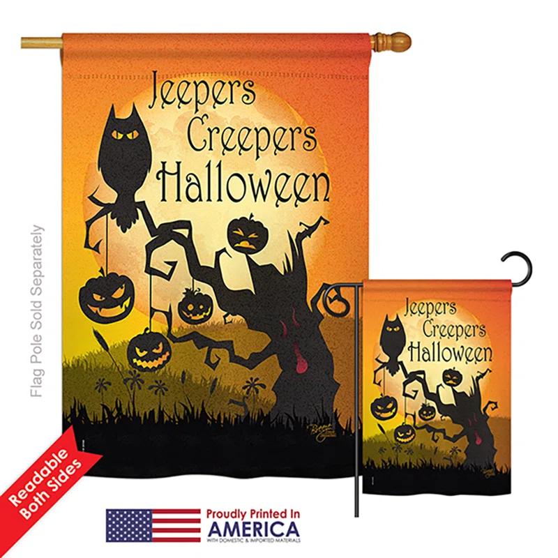 Breeze Decor Jeepers Creepers 2-Sided Polyester House Flag | Wayfair