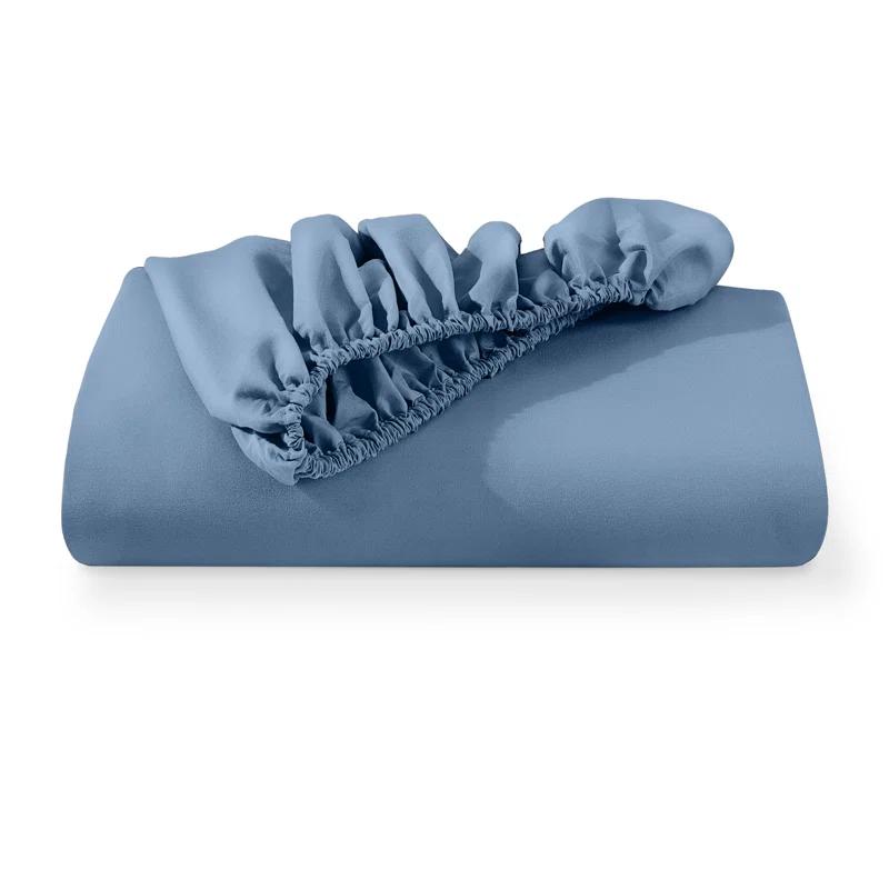 Bare Home 24" Extra Deep Pocket Microfiber Fitted Sheet