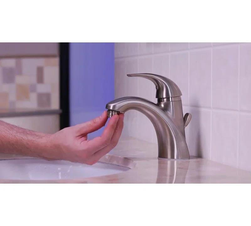 Pfister LF-042-PRKK Parisa Single Hole Bathroom Faucet with Drain Assembly