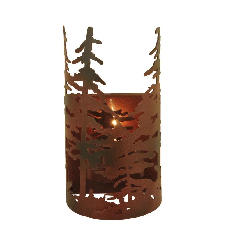 Meyda Lighting Rustic Lodge Flush Mounted Sconce