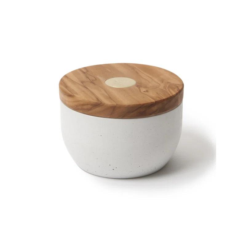 Berard Berard France Millenari Olive Wood Salt Cellar
