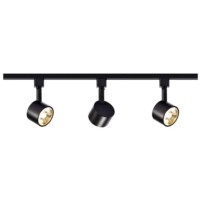 Nuvo 48.31'' 3 -Light Track Track Kit with Dimmable and Adjustable Head