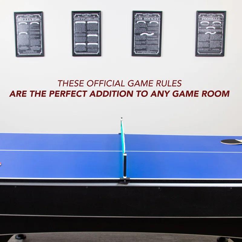 Hathaway Games " Billiard Game Rules "