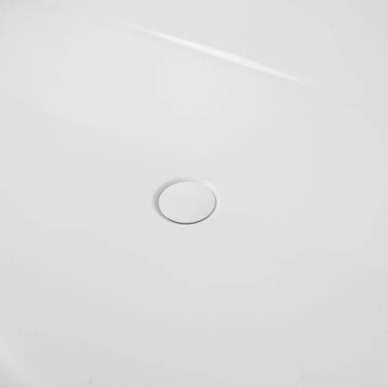 Iris 59" x 30" Freestanding Soaking Acrylic Bathtub