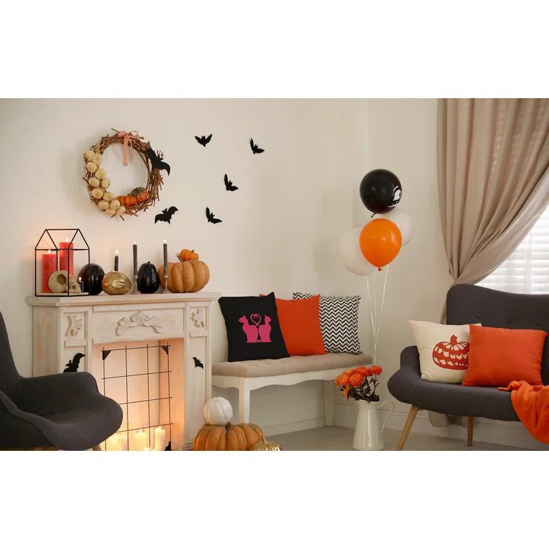 e by design Reversible Throw Pillow