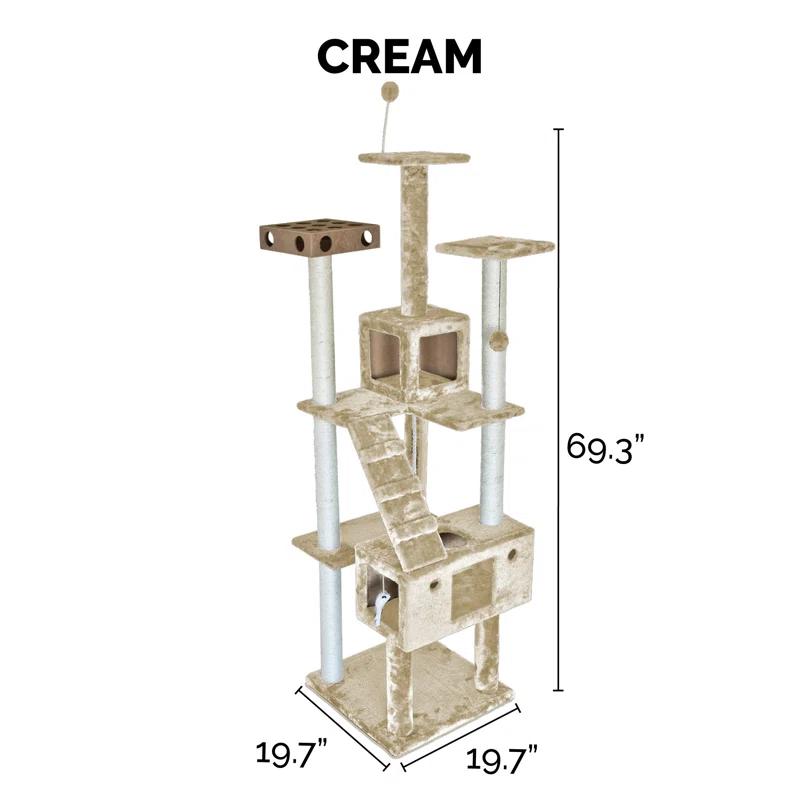 Tiger Tough 69.3'' H Cat Tree