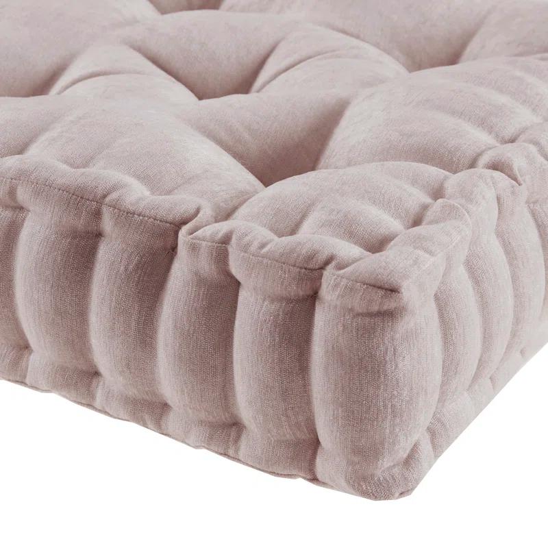 Intelligent Design Azza Poly Chenille Square Floor Pillow Cushion