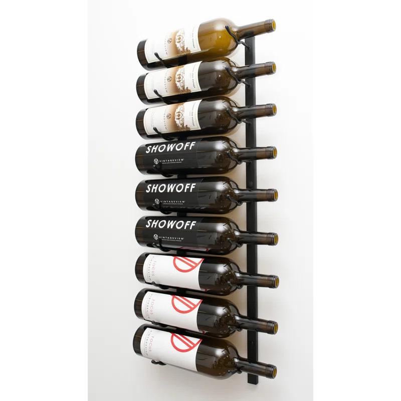 Rebrilliant Indurial Wall Mounted Wine Bottle Rack