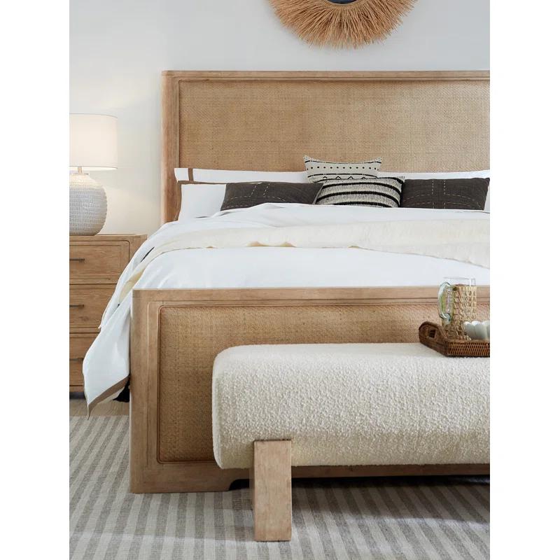 Hooker Furniture Retreat Polyester Blend Upholstered Bench