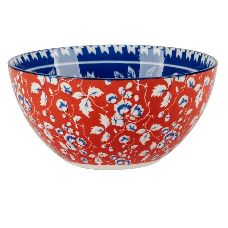 Certified International Panache Set of 6 All Purpose Bowl 6.25in 6 asst 6.25in Diam x 3in 30oz | Wayfair