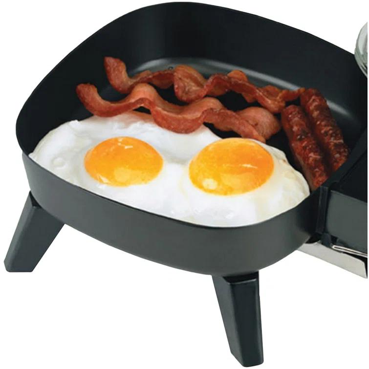 Brentwood Appliances Brentwood Appliances 6'' Non Stick Electric Skillet with Glass Lid