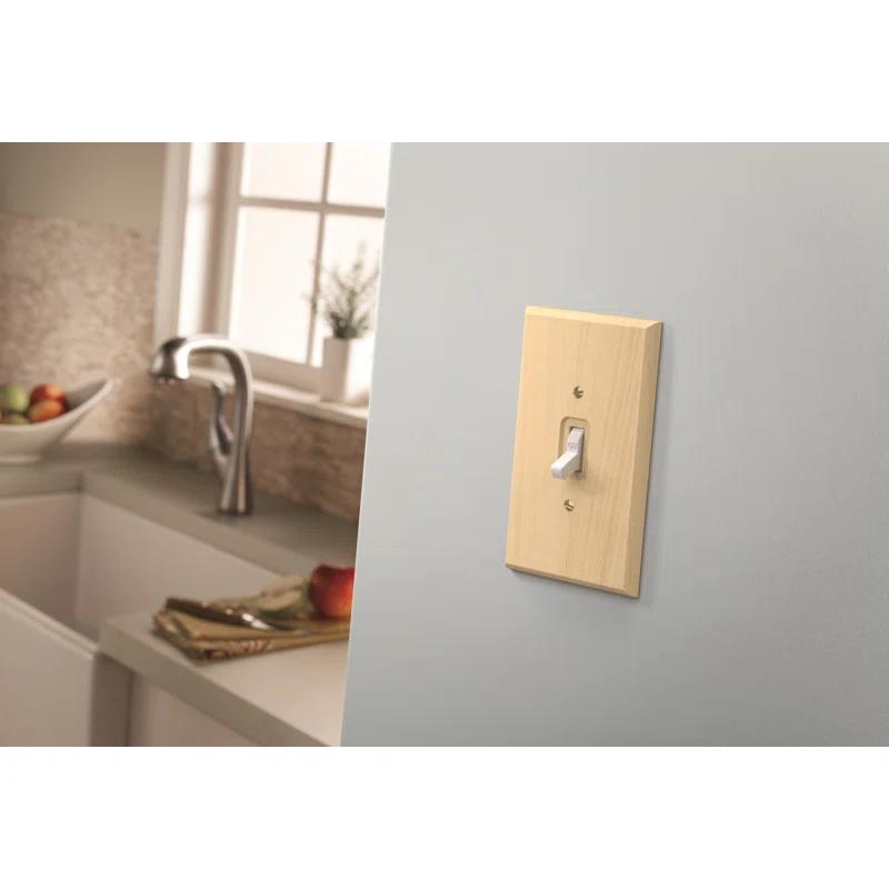 Franklin Brass 1-Gang Toggle Light Switch Wall Plate