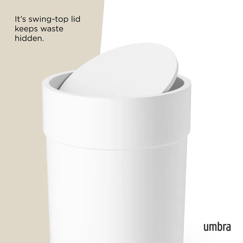 Touch Lidded Waste Can