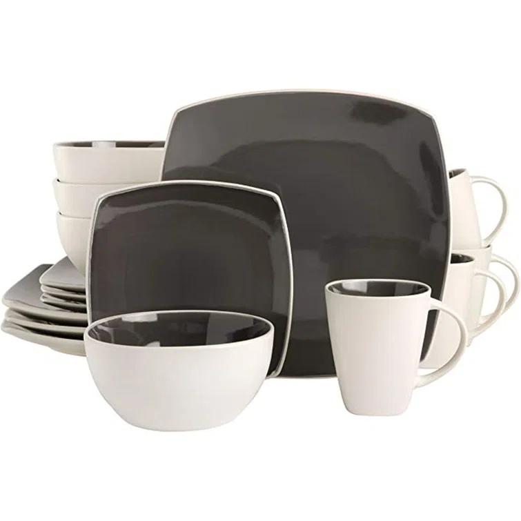Gibson Ivy Bronx  Stoneware Dinnerware - Service for 4