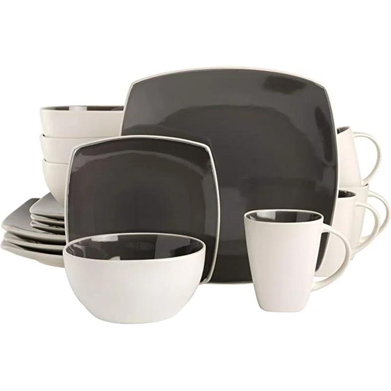 Ivy Bronx  Stoneware Dinnerware - Service for 4