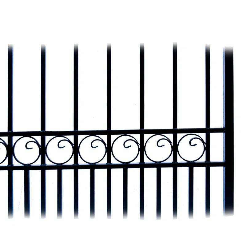 ALEKO London Black Metal Gate