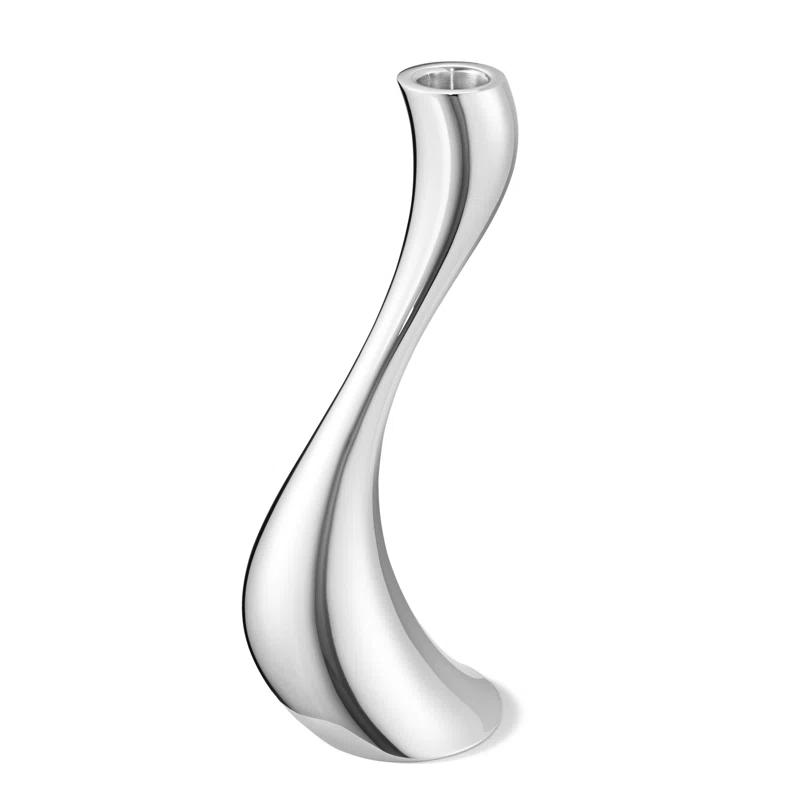 Cobra 3 Piece Stainless Steel Table Top Candlestick Set