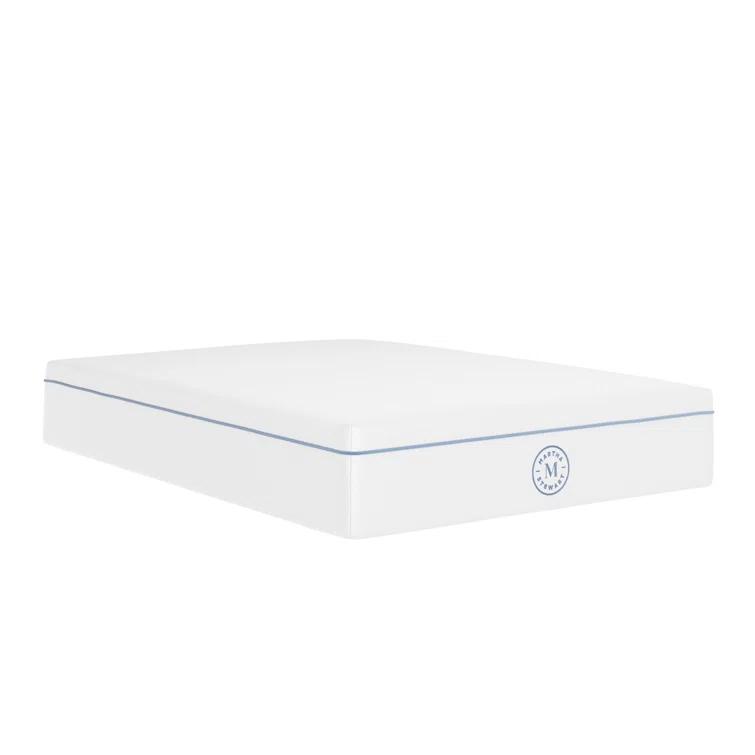 Martha Stewart Martha Stewart SleepComplete Medium Support Dual-Action Green Tea Cooling Memory Foam Mattress