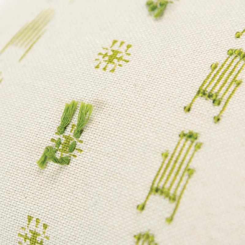 Rizzy Home Tassels Cotton Throw Pillow
