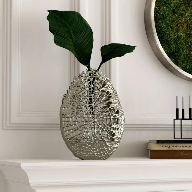 Gild Danica Handmade Metal Table Vase