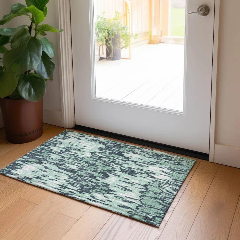 Machine Washable Indoor/Outdoor Chayden ACN986 1'8" x 2'6" Rug
