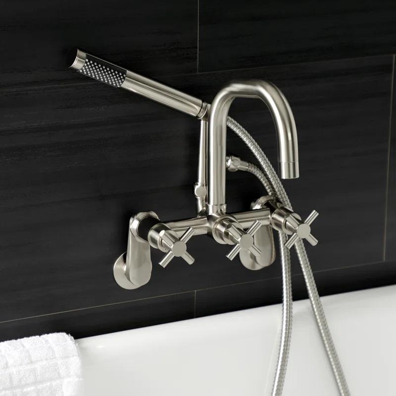 Kingston Brass AE8458DX Kingston Brass Concord Wall Mount Clawfoot Tub Faucet