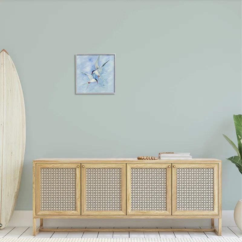 Stupell Industries " Two Birds Flying Sky Wildlife " by Paul Brent