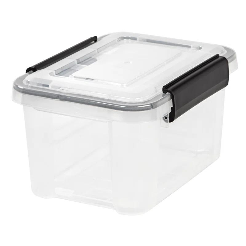 IRIS USA, Inc. 6.5 Qt./2 Gal. Weatherproof Storage Tote