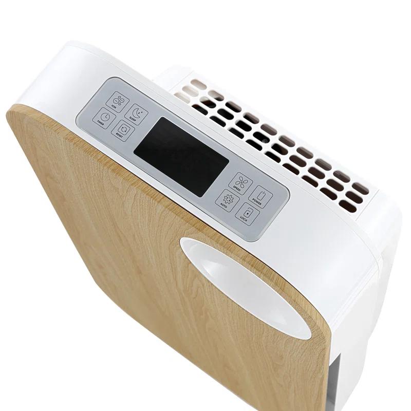 OVAL AIR OVAL AIR 3-Stage H13 True HEPA 5-in-1 Air Purifier reduces Allergies, Asthma, Pets, Odor, Smoke