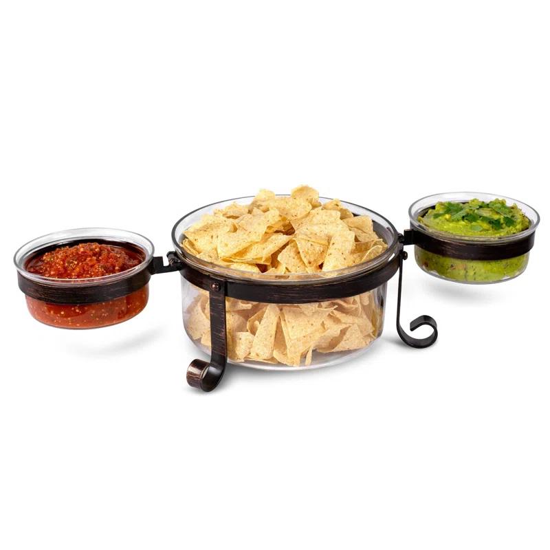BirdRock Home BirdRock Home Glass Serving Bowl