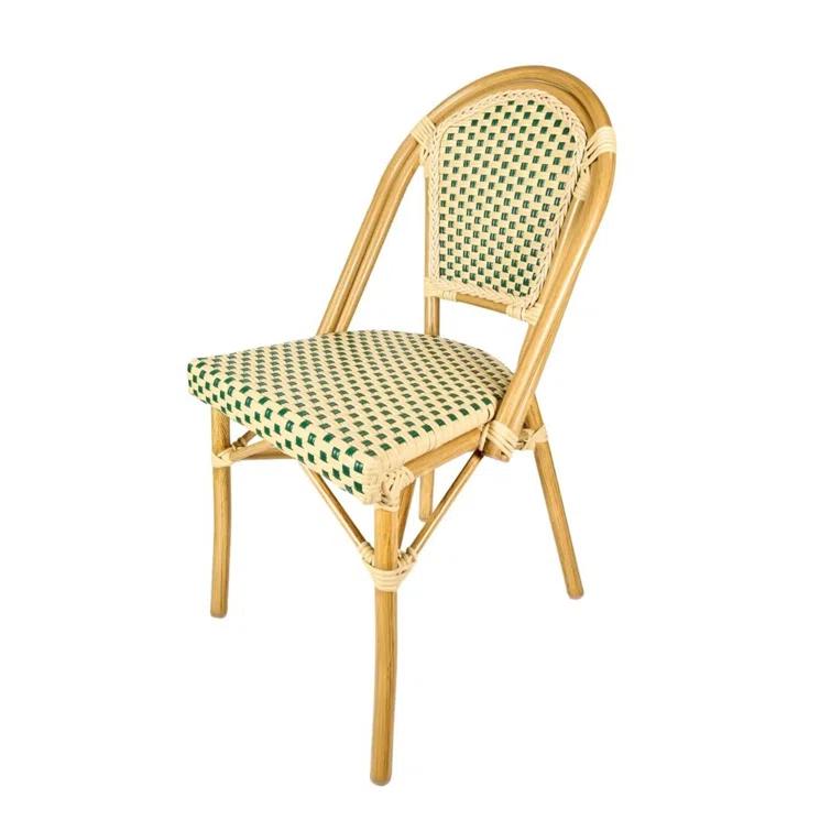 Chivari Armless French Patio Dining Chivari Chair, 2 Chair Bundle by Chivari (Set of 2)