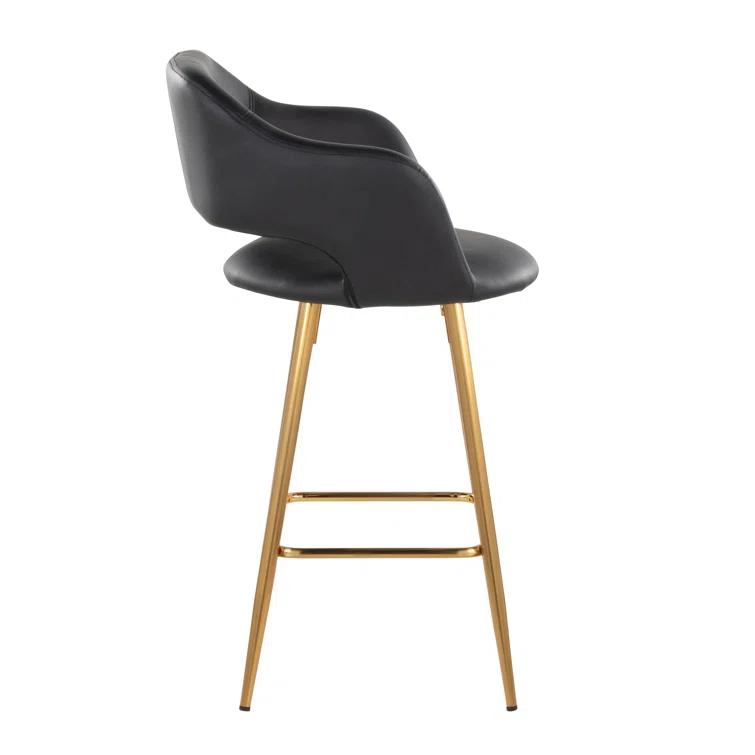 Everly Quinn Margarite Fixed-Height Counter Stool - Set Of 2