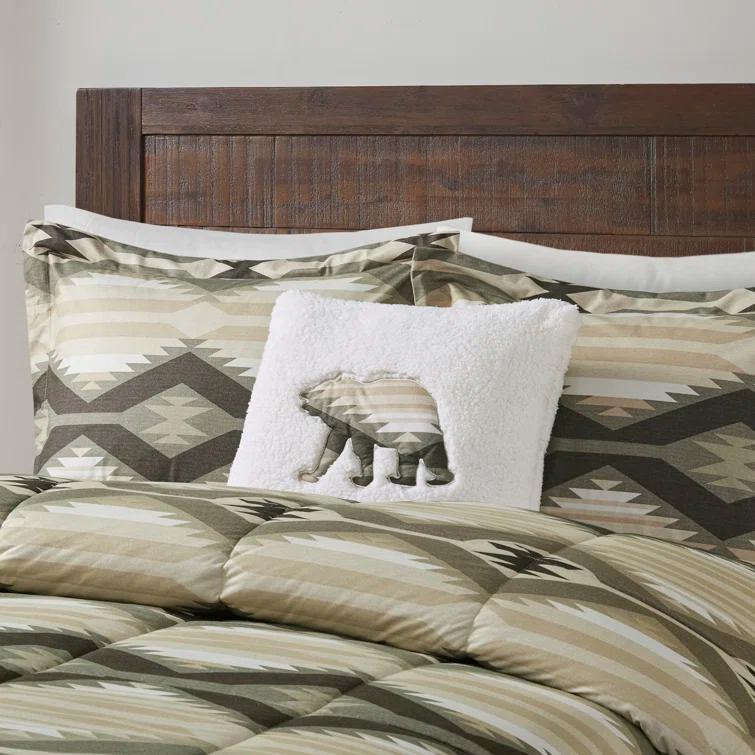 Woolrich Woolrich Emmet Creek Down Alternative Comforter Set with Throw Pillow
