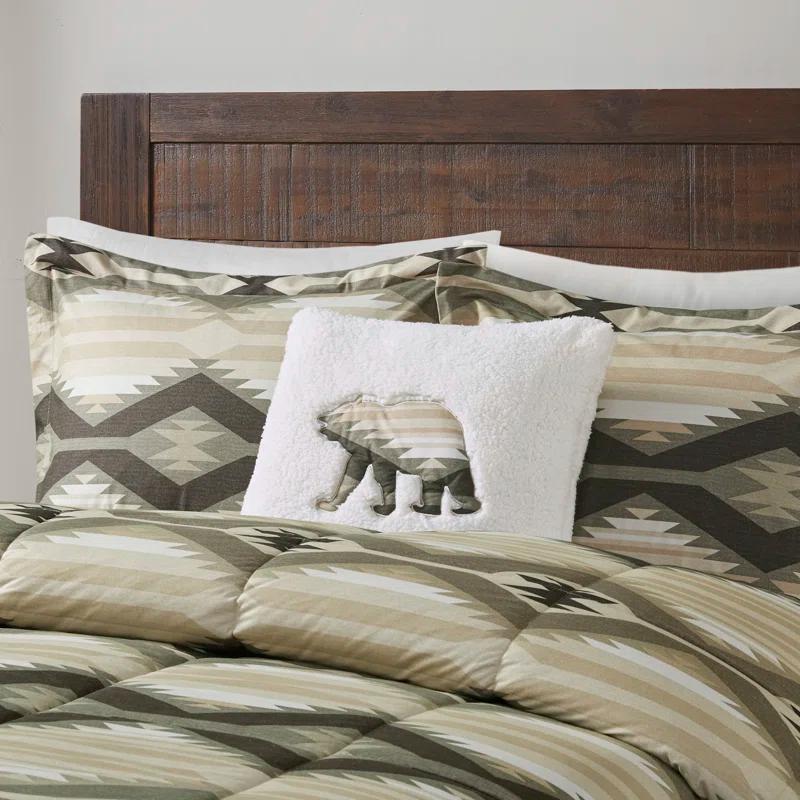 Woolrich Woolrich Emmet Creek Down Alternative Comforter Set with Throw Pillow