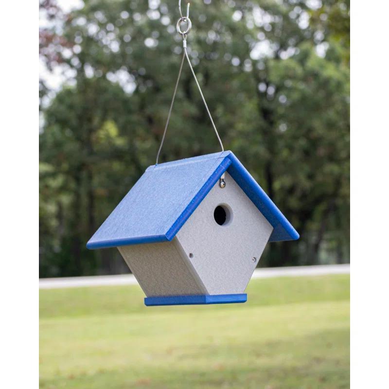 Outdoor Leisure Products 9'' H x 9'' W x 6'' D Hanging No Additional Durability Birdhouse