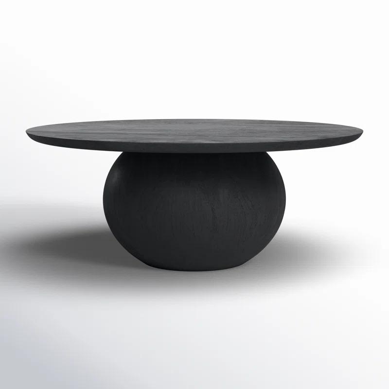 Birch Lane™ Ardo Solid Wood Pedestal Coffee Table & Reviews | Birch Lane