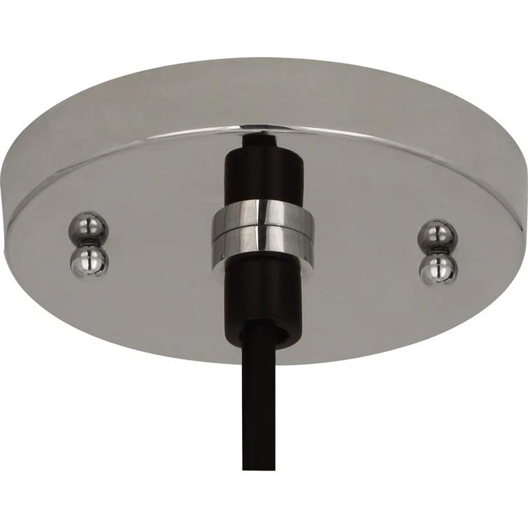 Robert Abbey Lighting - Dal - 12.50 Inch 1 Light Pendant-Polished Nickel Finish