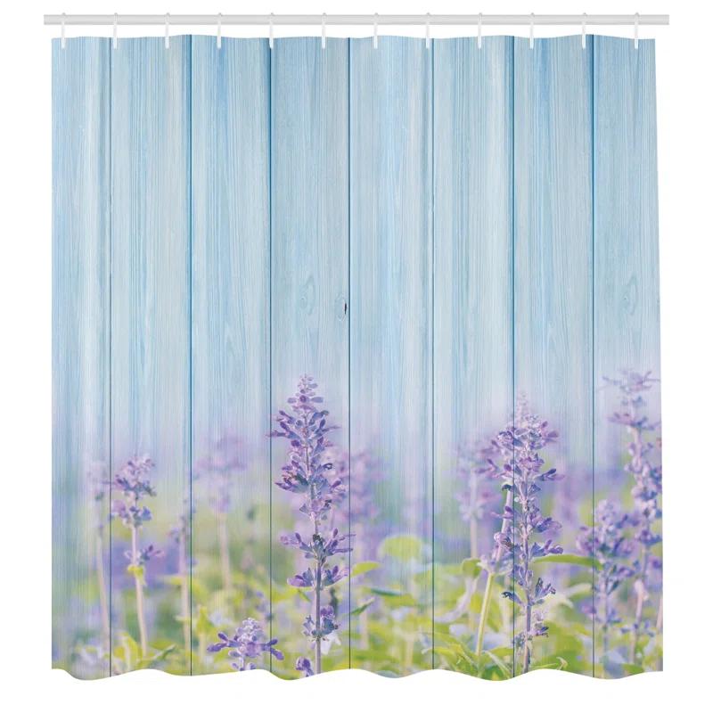 Ambesonne Shower Curtain with Hooks Included | Wayfair