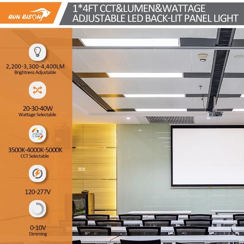 Dimmable LED Flat Panel Light