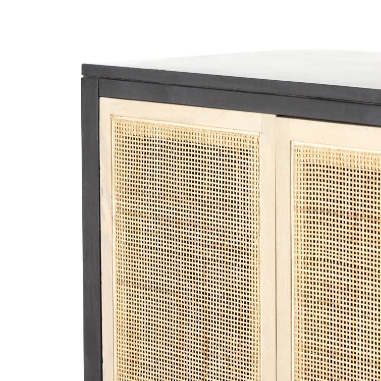 Boudreau Solid Wood Storage Cabinet