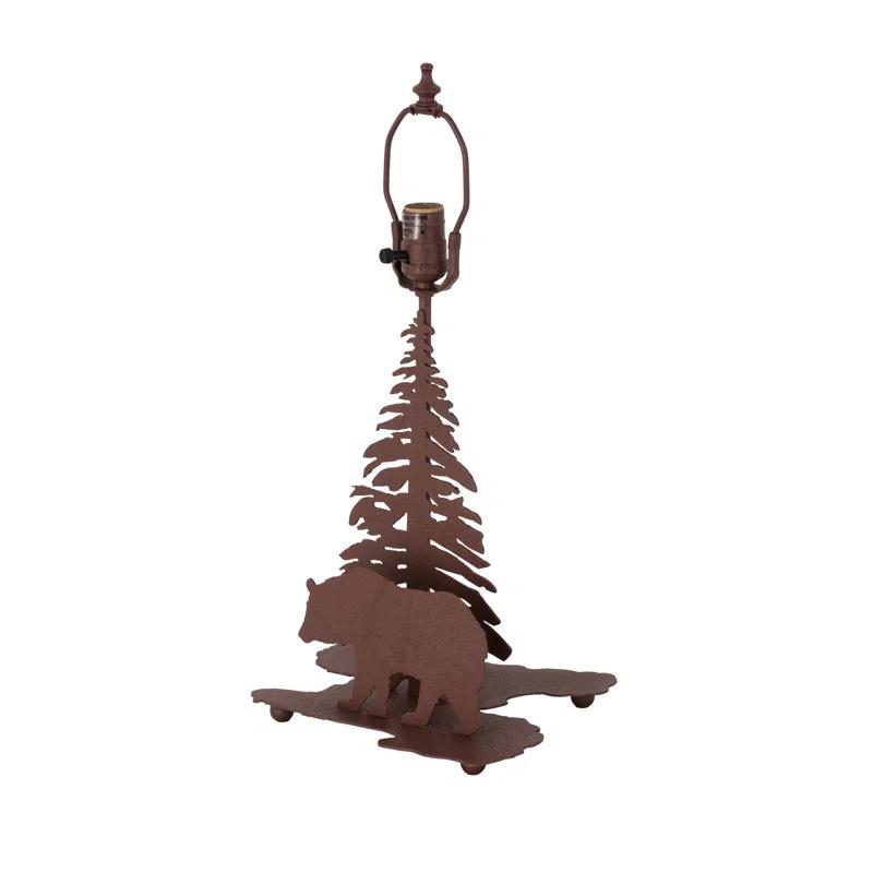 Rustic Lodge Novelty Lamp