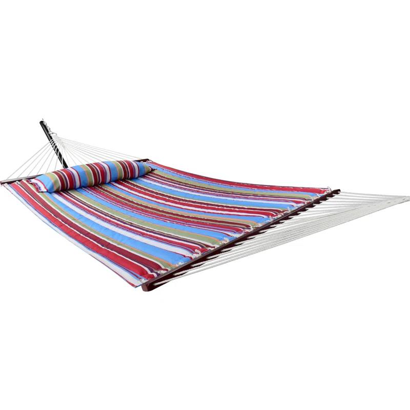 Sorbus 2-Person Quilted Fabric Hammock With Stand