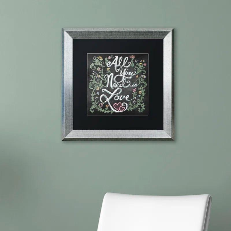 Trademark Fine Art Elizabeth Caldwell " All You Need Is Love " by Elizabeth Caldwell